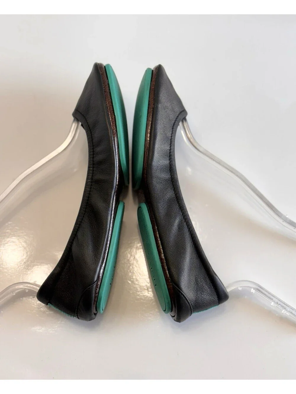Tieks by Gavrieli Women's Size 6 Black Leather Foldable Comfortable Ballet Flats